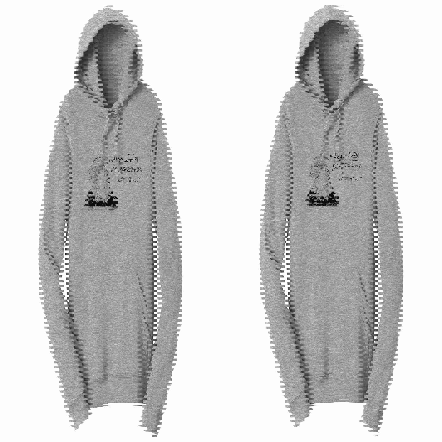 NEW Zoo Bald Eagle Outline - Adult Unisex Hoodie Sweatshirt