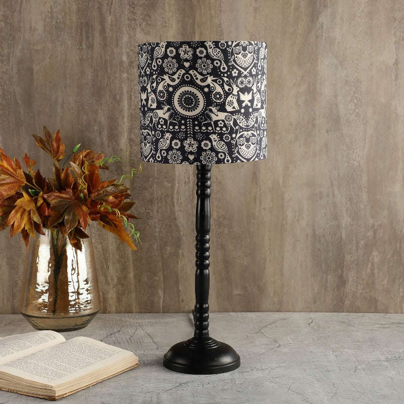 BTR CRAFTS Nandi Floral Metal Table Lamp (Bulb not Included)
