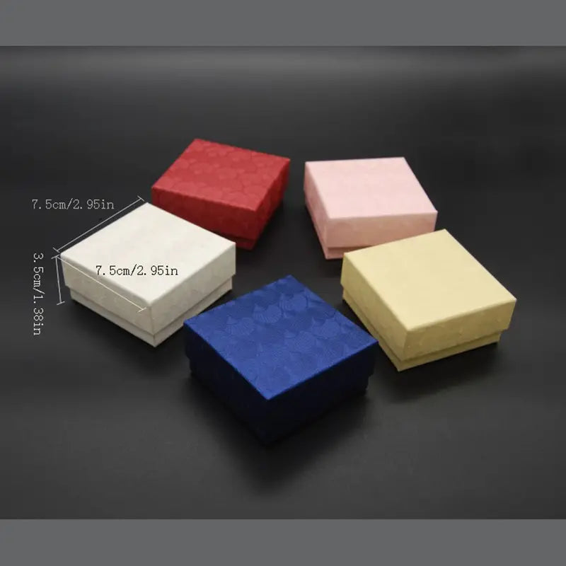 High Hardness Jewelry Gift Box with Shell Pattern for Bracelets, Earrings, and More