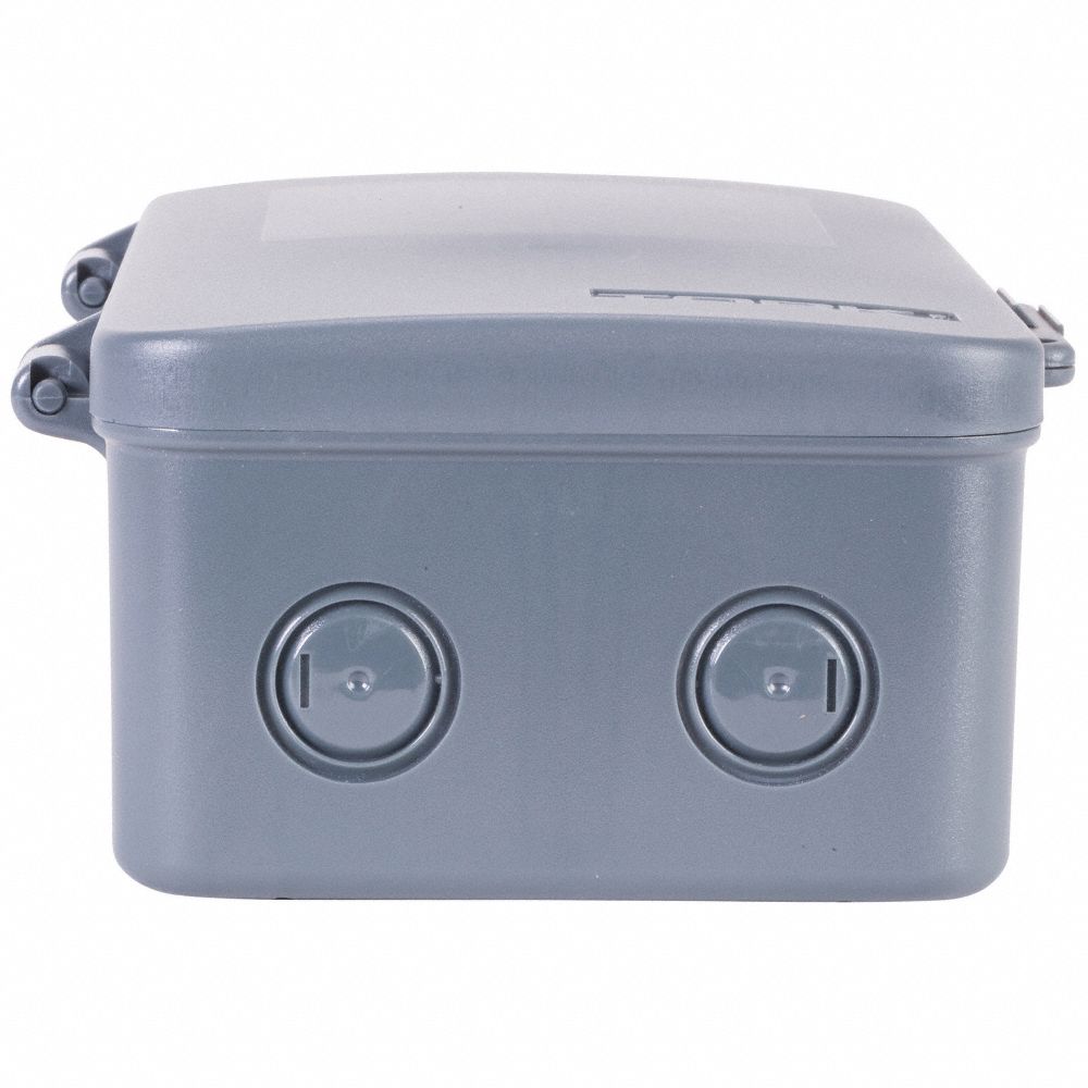 Electronic Timer, 24 hr, SPST, 120V AC, 30A