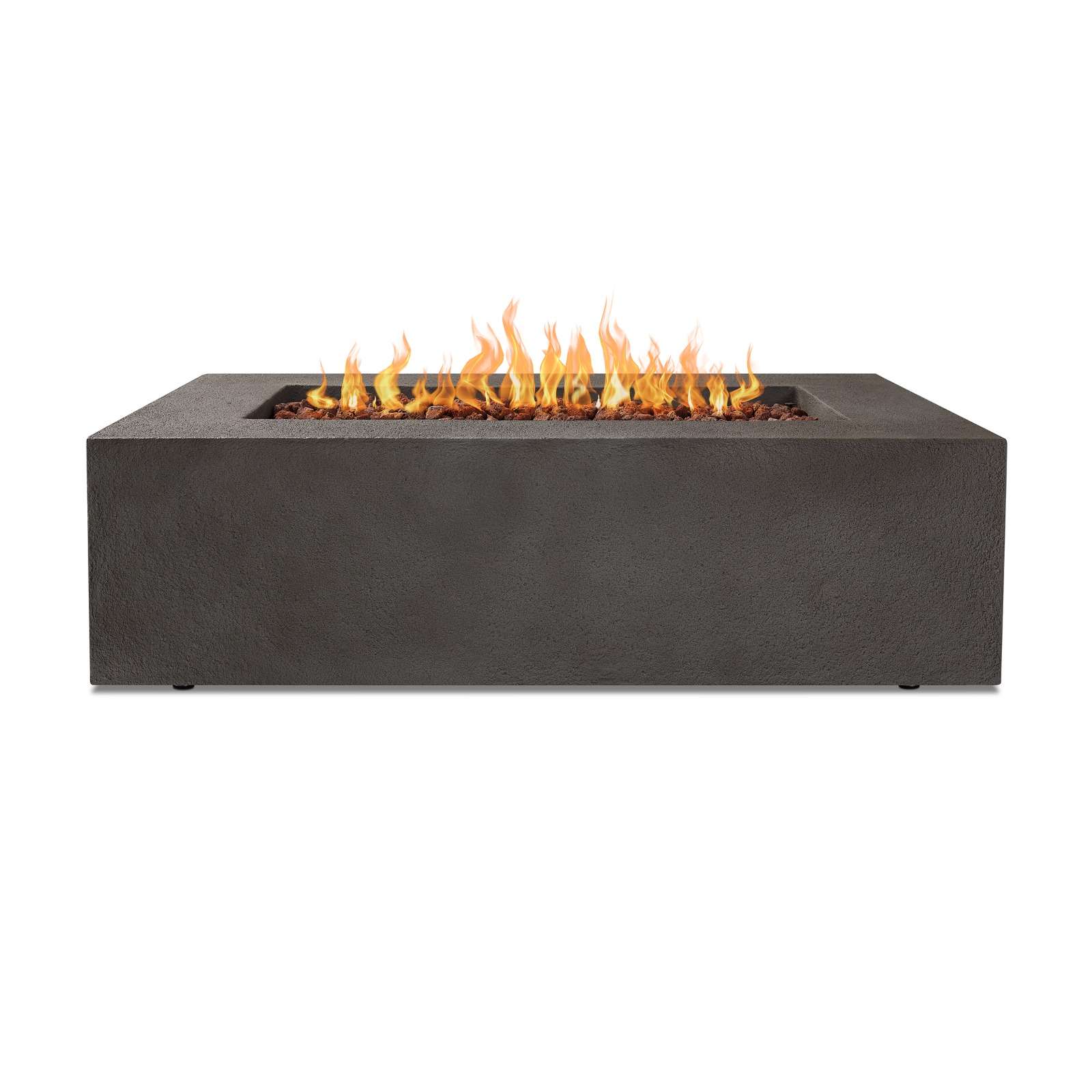 Real Flame Baltic Rectangle Propane Fire Pit Table | 9750LP-GLG