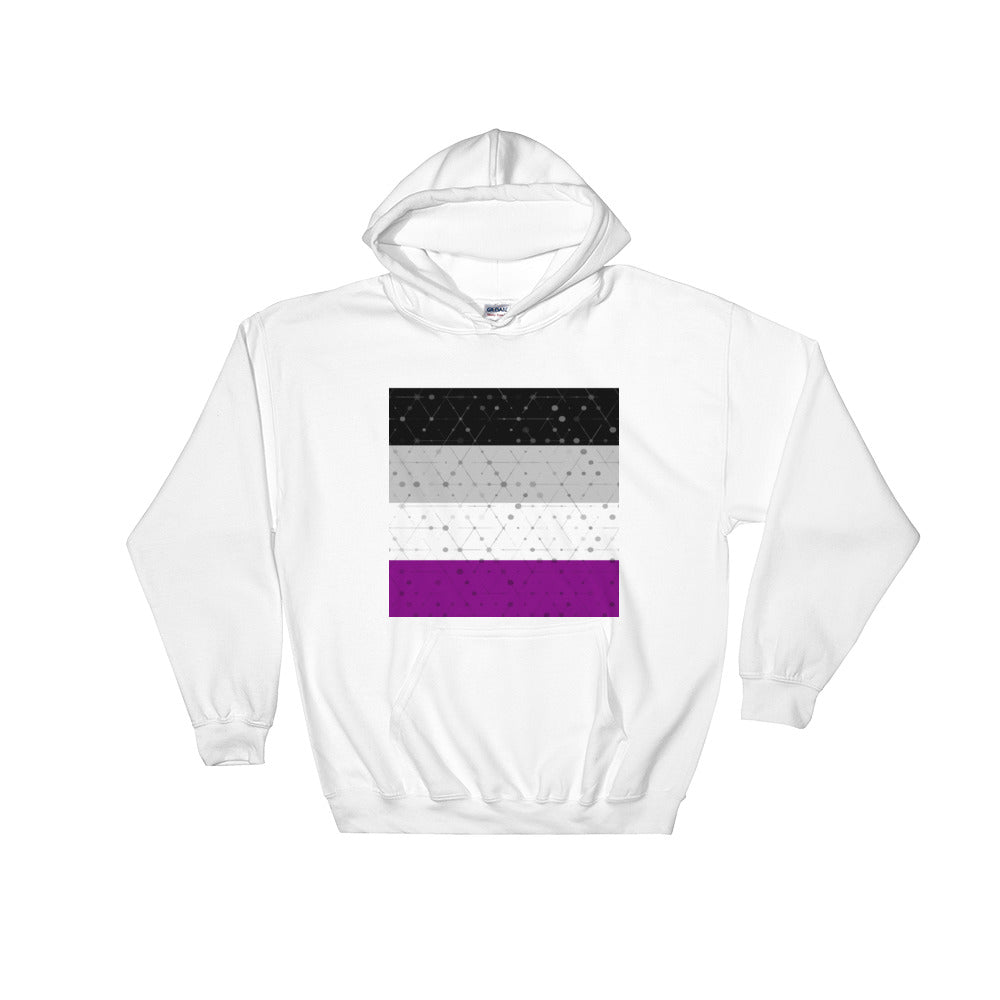 Asexual Pride Flag Hoodie - Soft & Stylish Hooded Sweatshirt