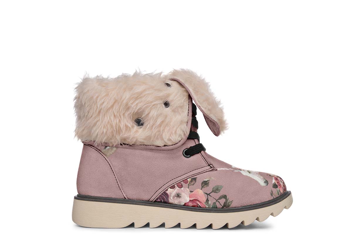 Floral Unicorn Polar Vibe Boots