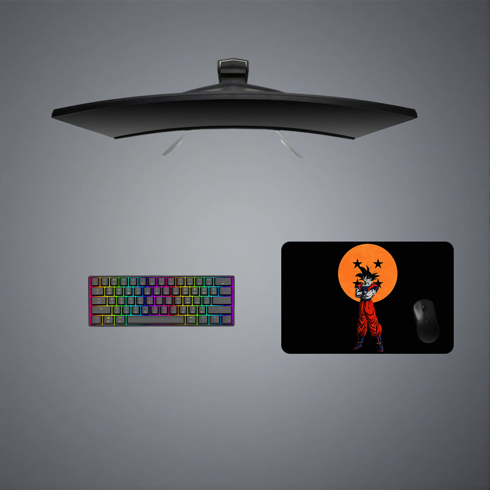 Son Goku 4 Star Dragon Ball Design M-XXL Size Gaming Mouse Pad, Computer Desk Mat