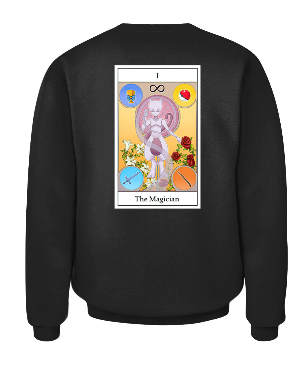 Tarot The Magician Custom Graphic Cotton T-Shirt