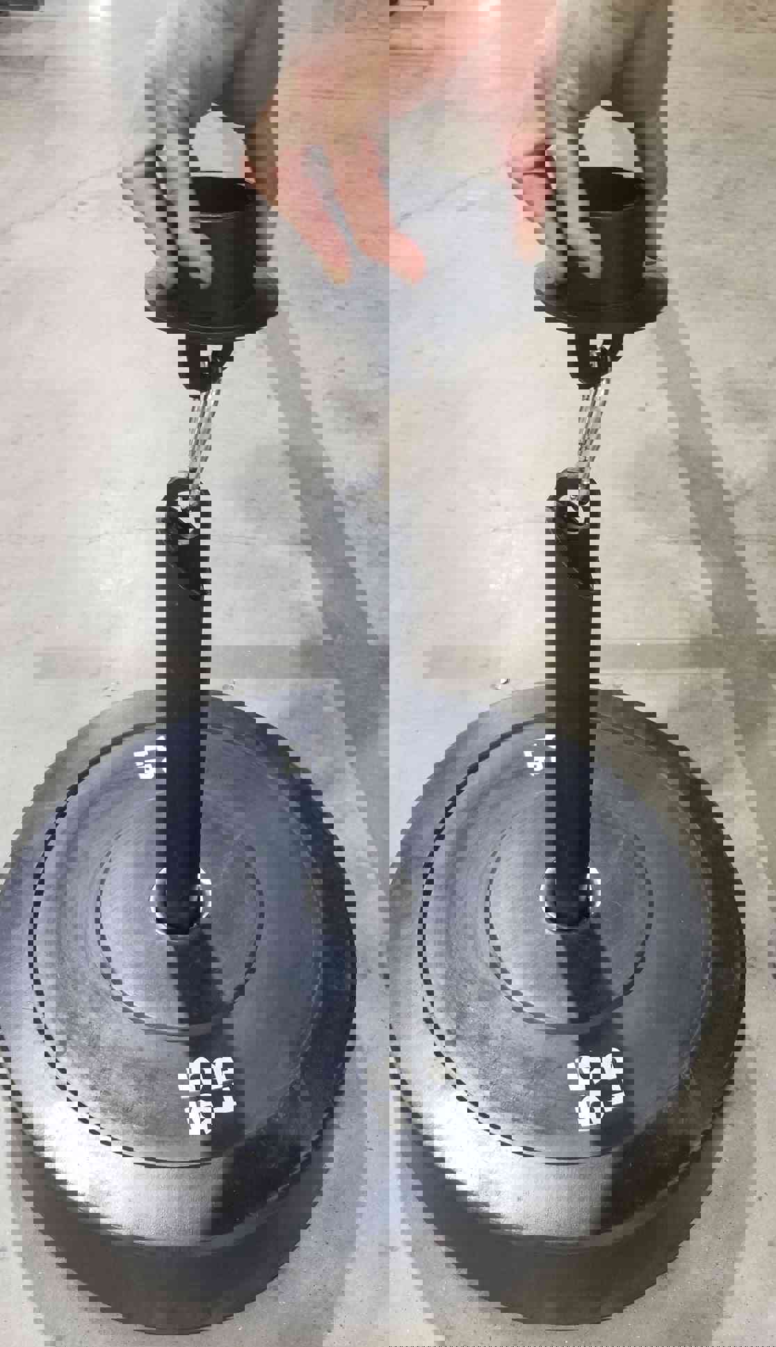 Granite Fitness Big Mike Pinch Grip Hub & Carabiner