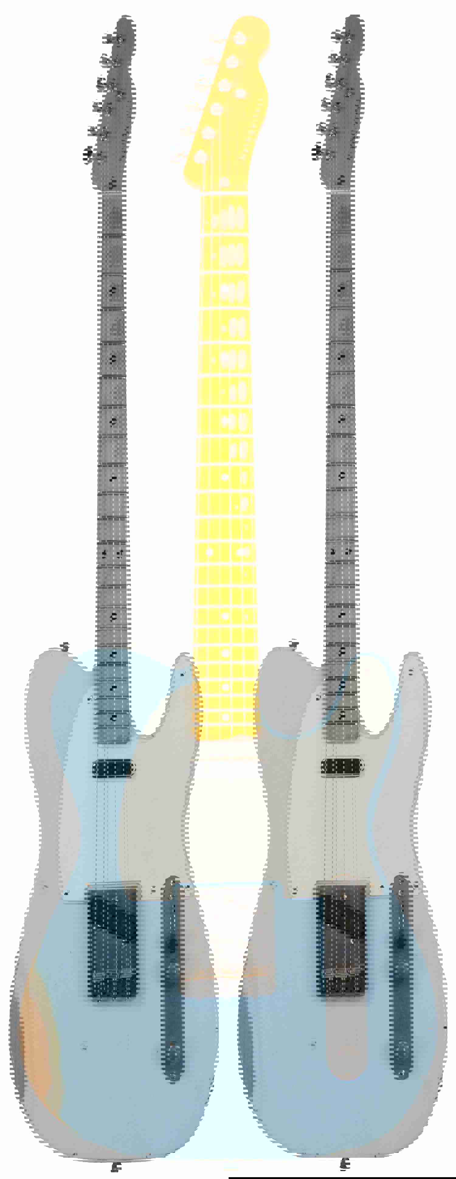 Nash T-57 Guitar, Sonic Blue, Medium Aging