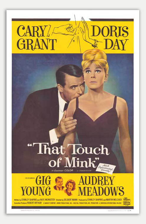 That Touch of Mink - 11 x 17 Movie Poster (1962 Reprint)