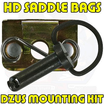 HD Saddlebag Mounting Kit - Black Oxide Finish