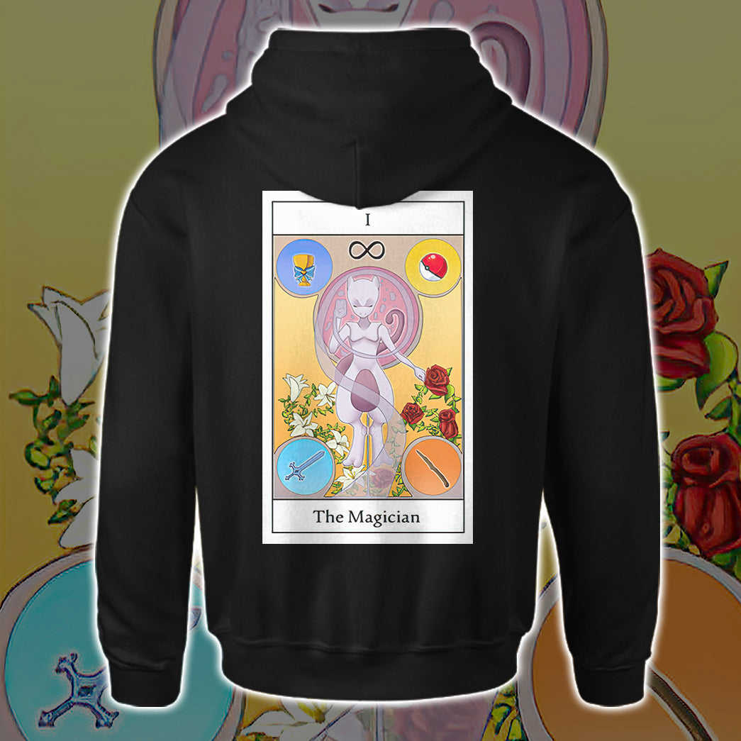 Tarot The Magician Custom Graphic Cotton T-Shirt