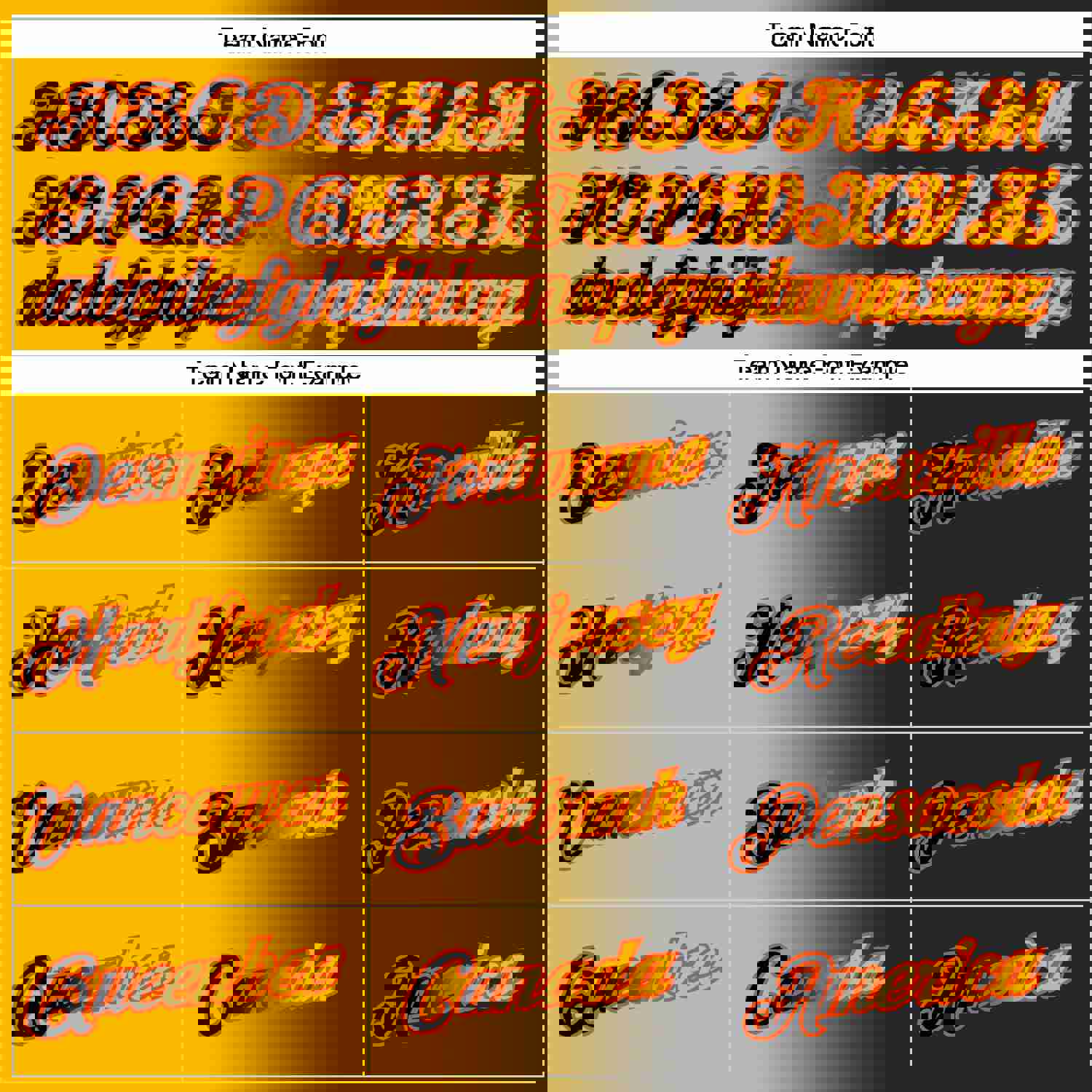 Custom Stitched Black Gold-Orange Gradient Fashion Sports Pullover Sweatshirt Hoodie