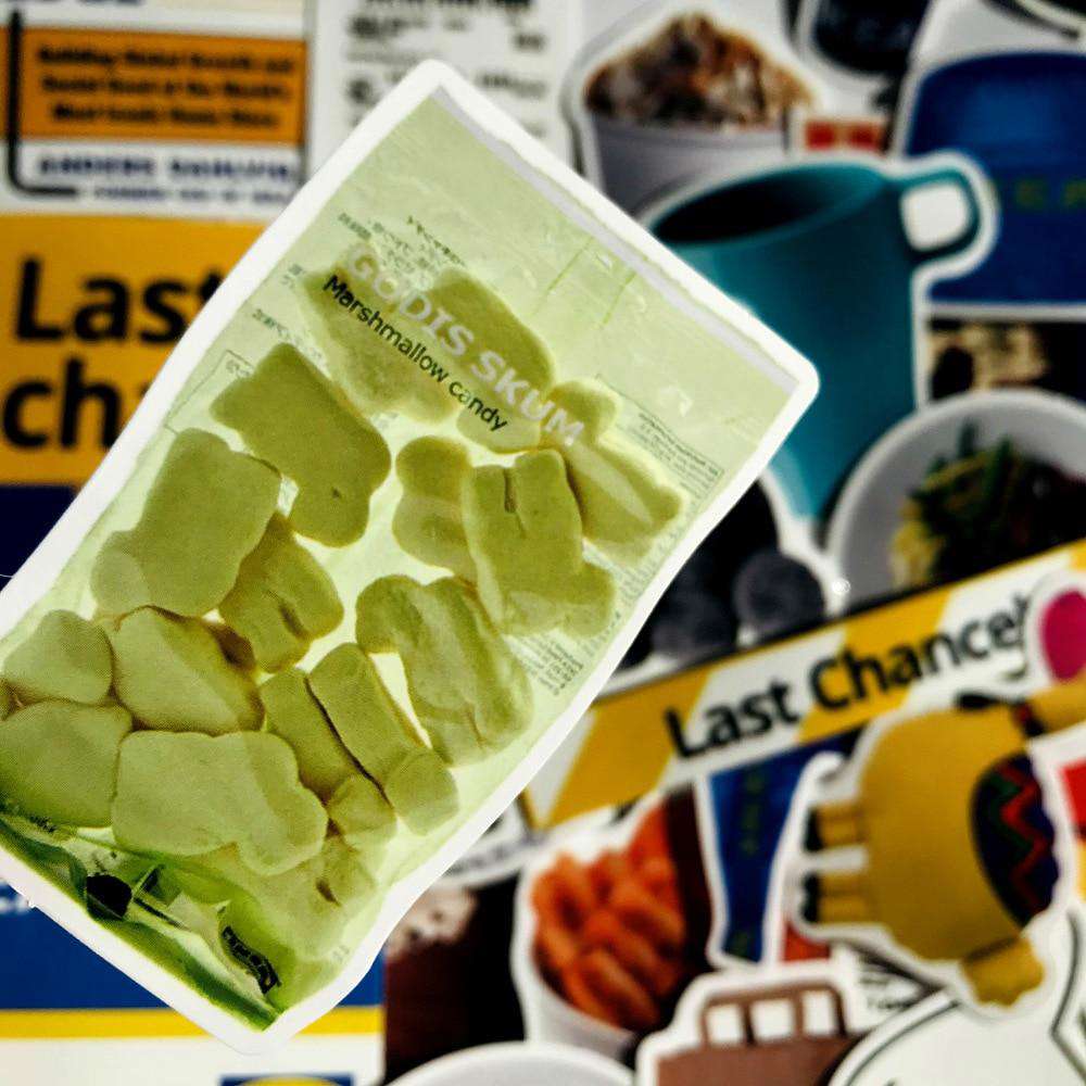 Funny Home Decoration Stickers - Waterproof Vinyl Stickers for Laptop, Phone, and More