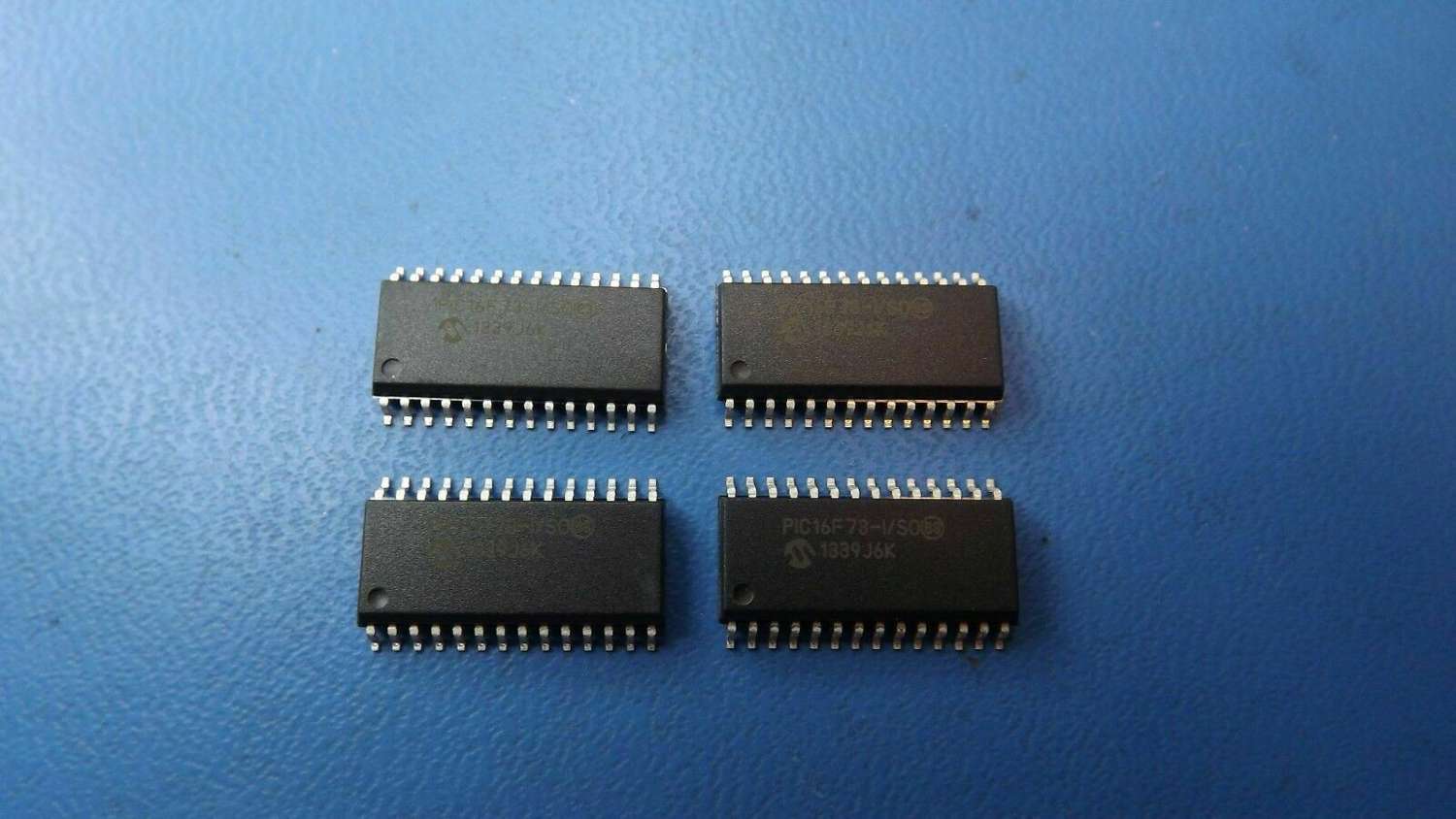 4PCS PIC16F73-I/SO Microcontroller by Microchip Technology