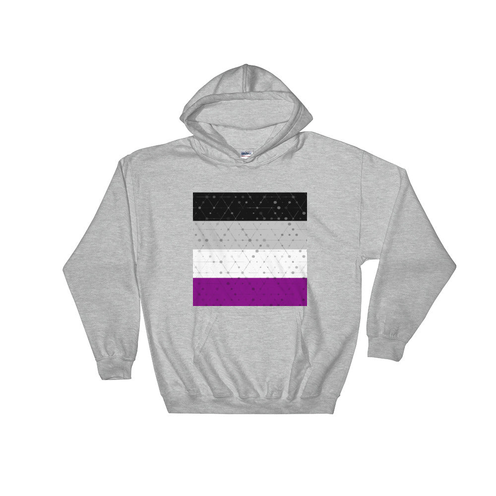 Asexual Pride Flag Hoodie - Soft & Stylish Hooded Sweatshirt