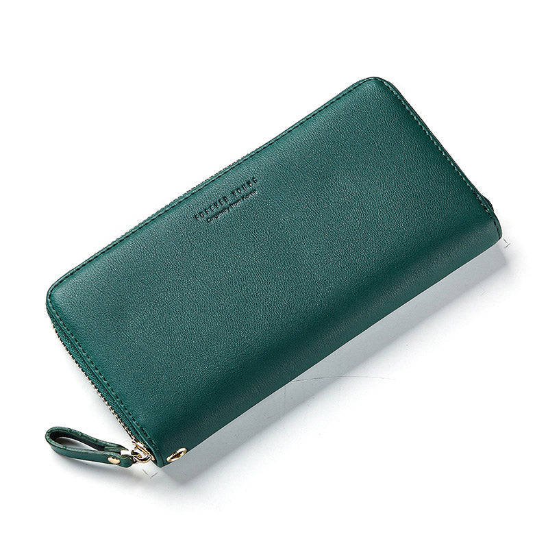 WEICHEN Women's Long Clutch Wallet with Large Capacity and Multiple Pockets