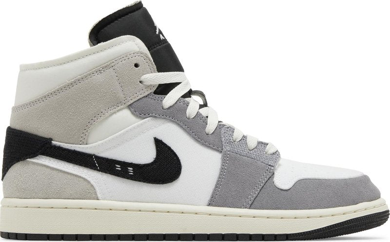 Air Jordan 1 Mid SE Craft Inside Out Cement Grey DZ4136-002