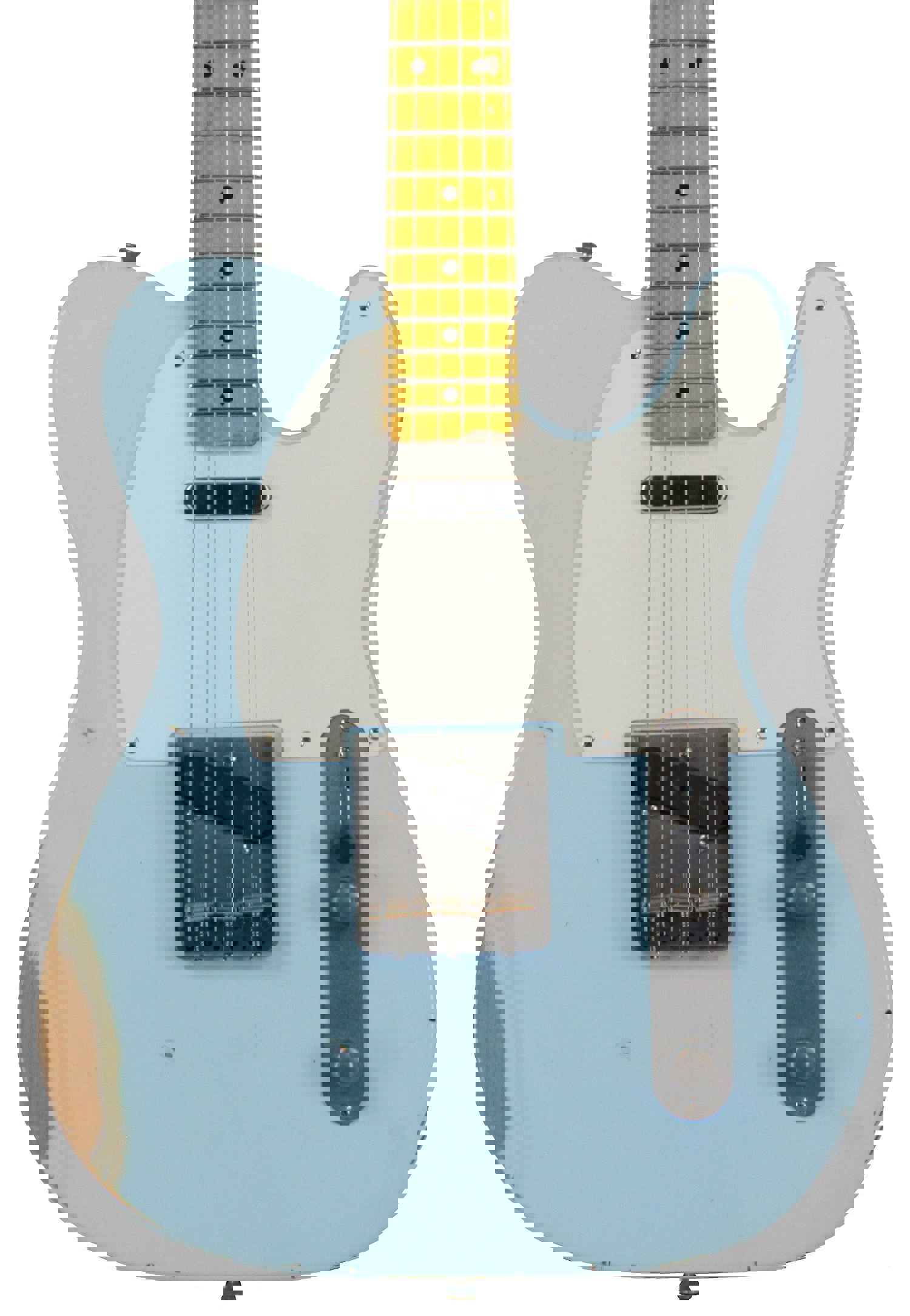 Nash T-57 Guitar, Sonic Blue, Medium Aging