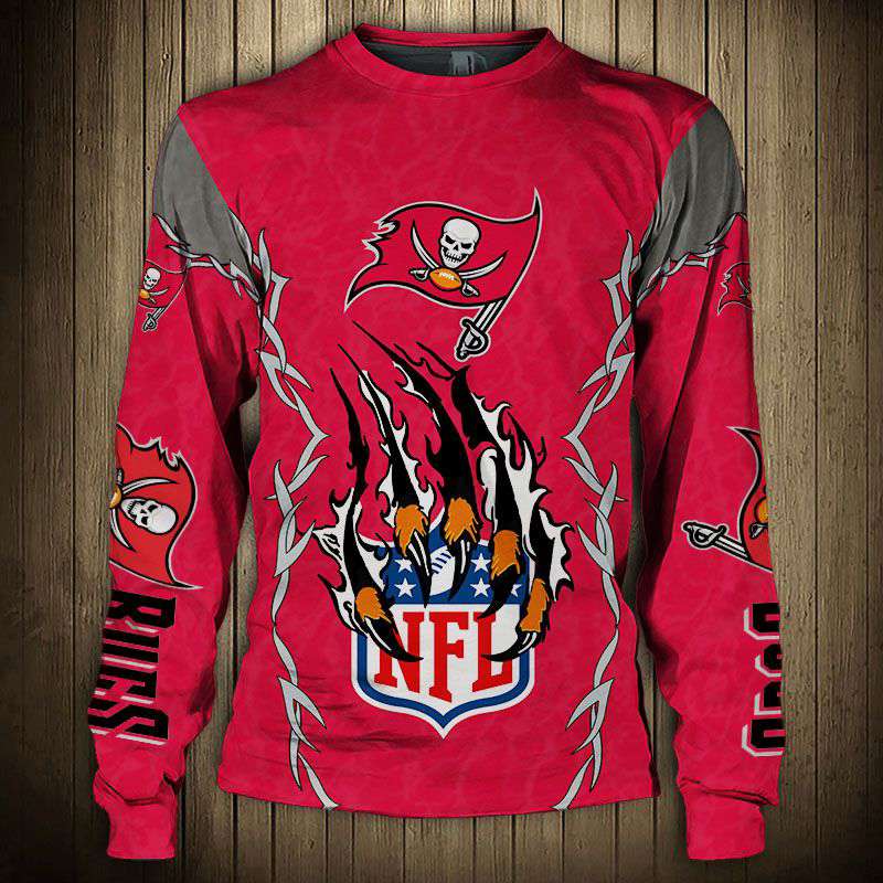 Tampa Bay Buccaneers Sweatshirts Claw