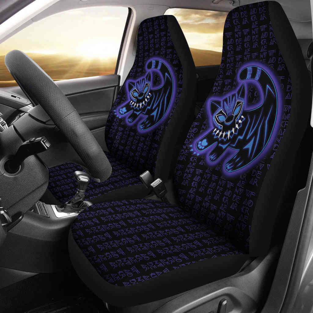 Black Panther Car Seat Covers - Premium Custom Fit for Cars & SUVs