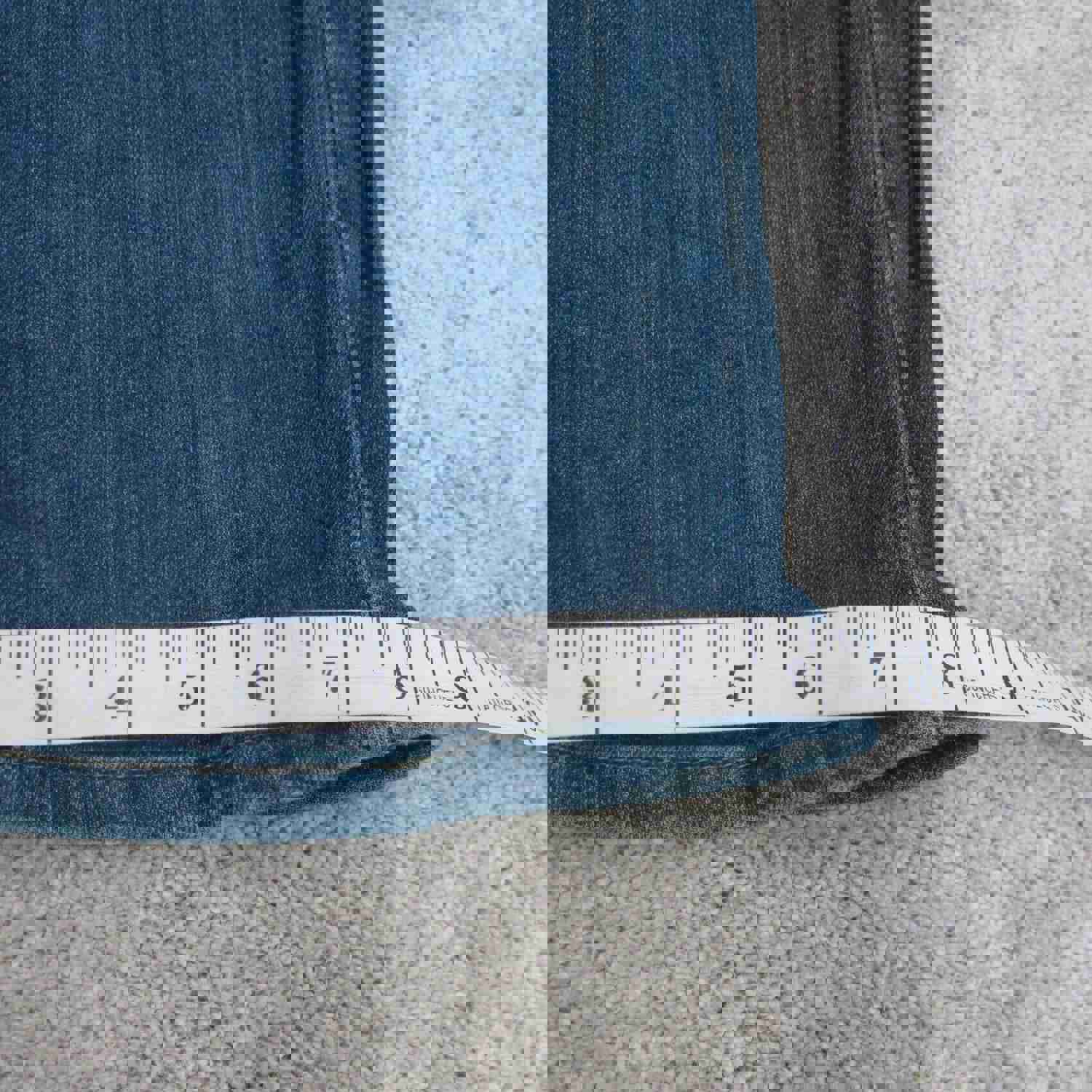 Wrangler Men's Blue Denim Straight Leg Jeans 40X32 - Lightweight & Mid Rise