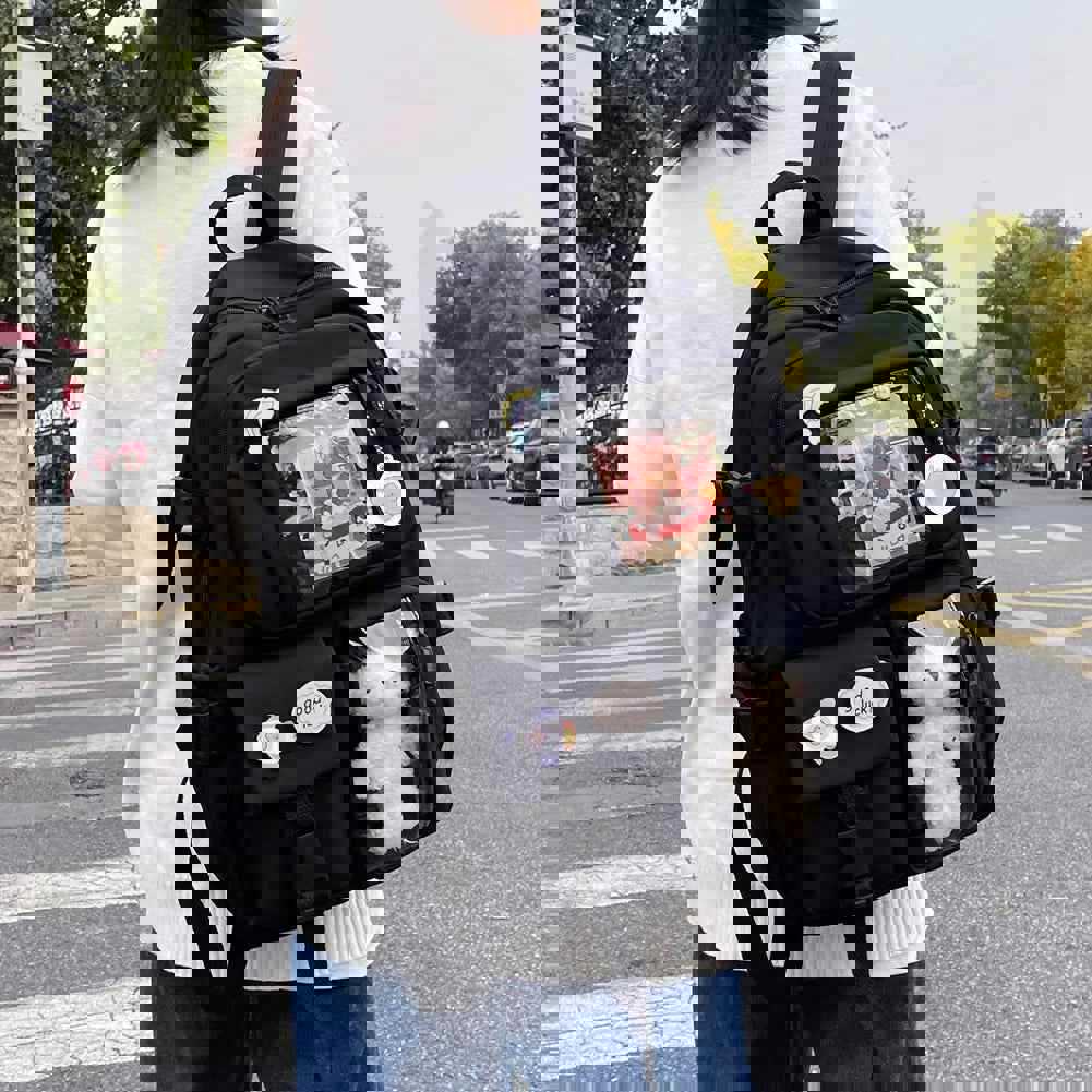 Large Capacity Travel Cool Backpack for Women - Multi-pocket Laptop School Bag