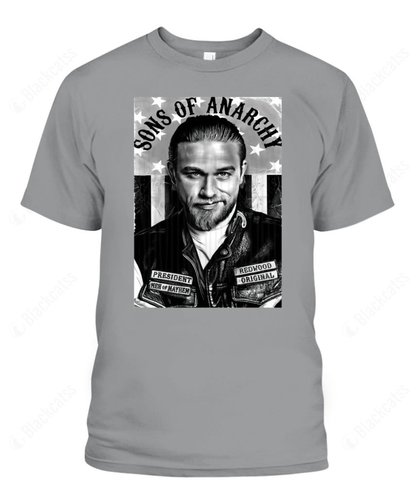 SOA 3 Jax Teller Custom Graphic Unisex Cotton T-Shirt