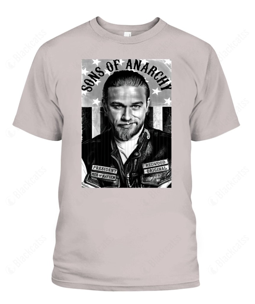 SOA 3 Jax Teller Custom Graphic Unisex Cotton T-Shirt