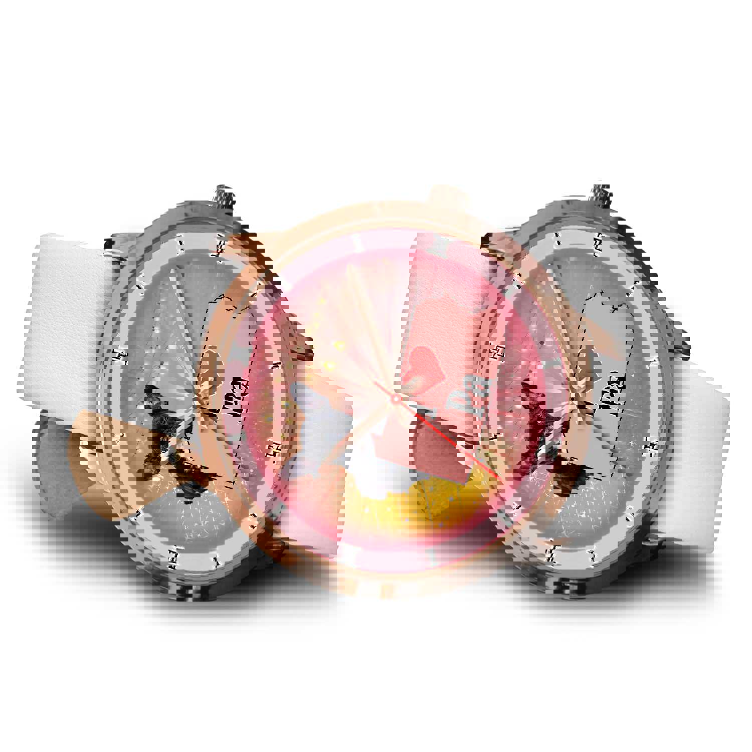 Cute French Bulldog Pennsylvania Christmas Special Wrist Watch