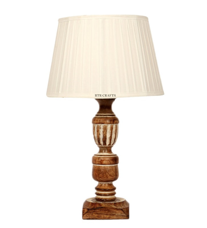 BTR CRAFTS Rustic Table Lamp (Bulb not Included)