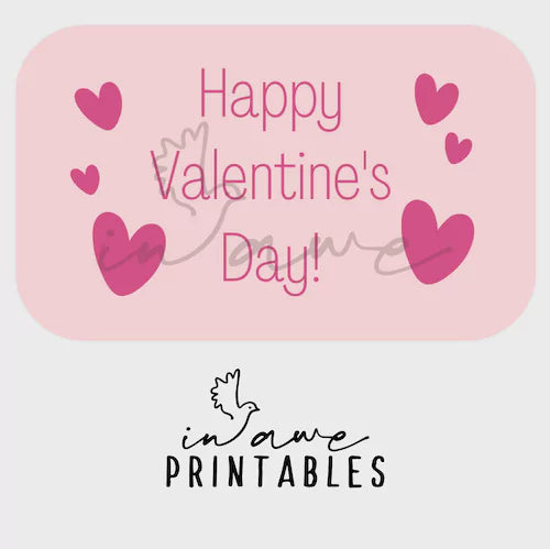 Cute DIY Valentines Crafts Digital Kit - Instant Download for Charming Favors