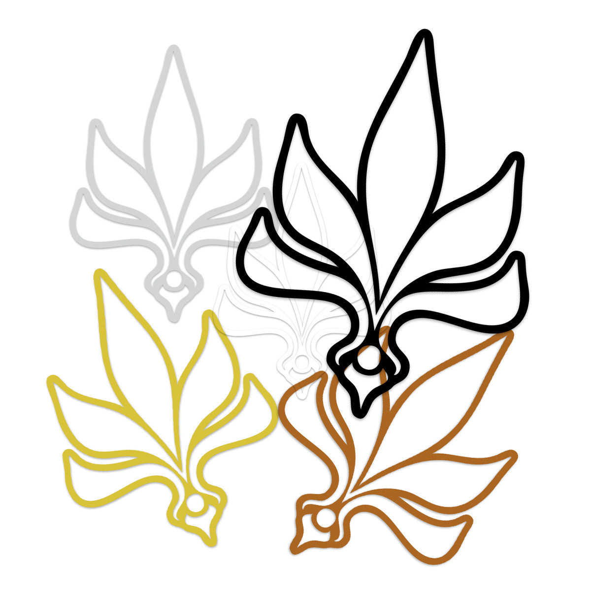 Leaf – Single Decal Sticker