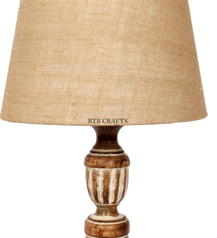 BTR CRAFTS Rustic Table Lamp (Bulb not Included)