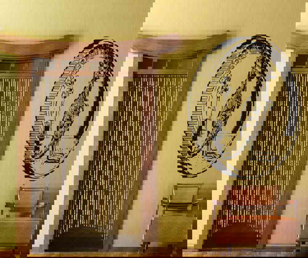 Vinyl Wall Decal Sticker Kangaroo Coin #OS_AA469