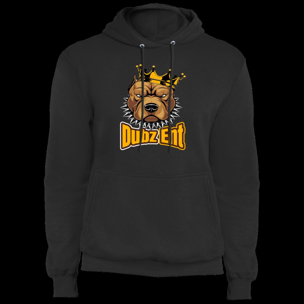 s_kk DUBZ ENT HOODIE - Soft Cotton/Poly Fleece with Front Pouch Pocket
