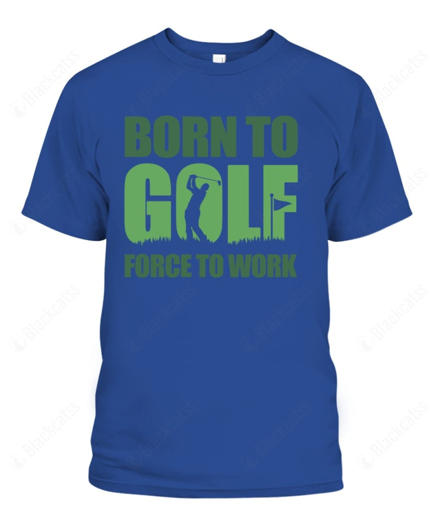 Born To Golf Graphic 04 Unisex Cotton T-Shirt
