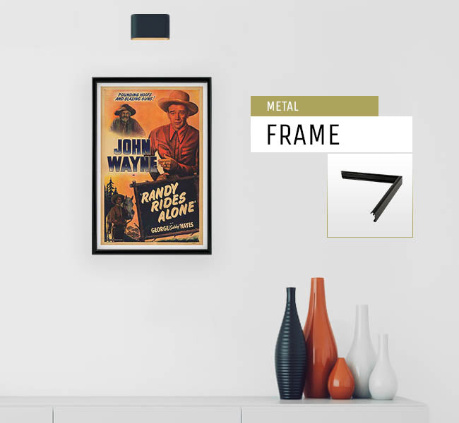 Randy Rides Alone - 11 x 17 Movie Poster (1934 Western Reprint)