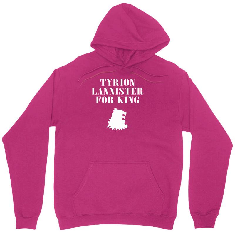 Tyrion Lannister for King Unisex Hoodie - Unique Design by MDK ART