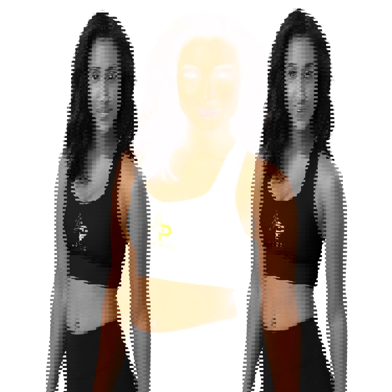 AP Fitness Sports Bra - High Support Workout Top