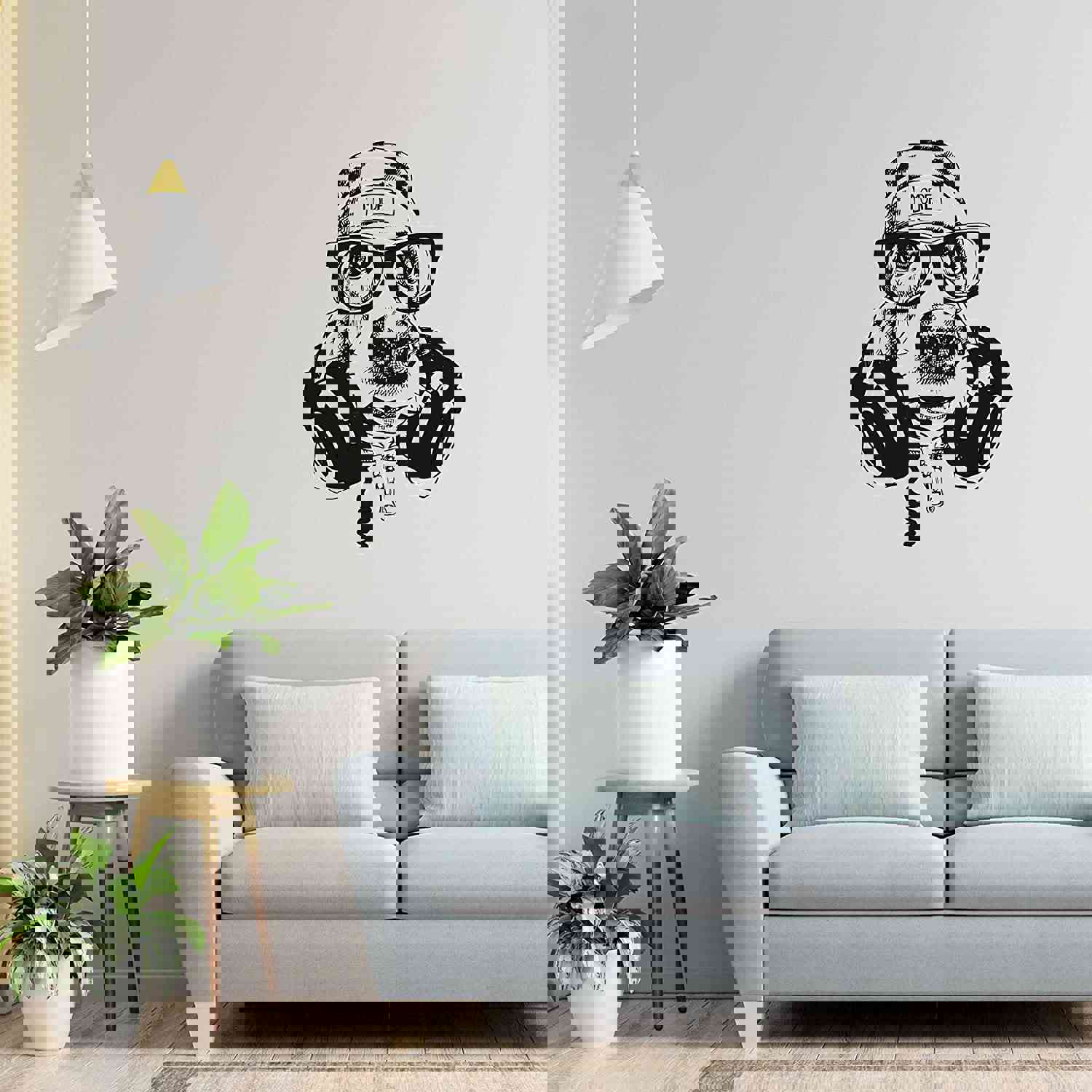 Animal Life Quote Vinyl Wall Sticker Decal - Cool Dog Motivation Quote