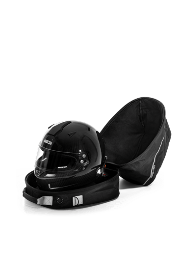Sparco Dry-Tech Helmet & HANS Bag with Ventilation System
