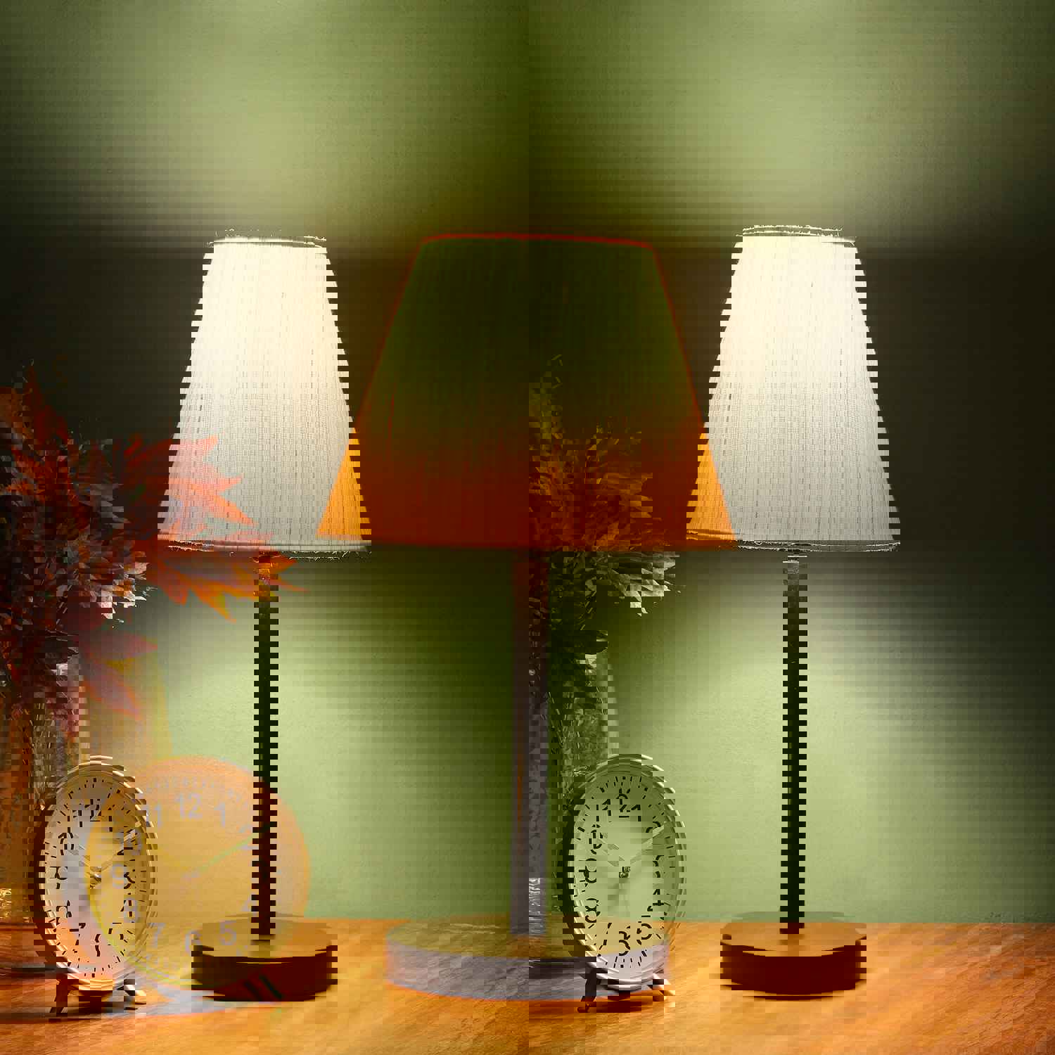 BTR CRAFTS Raven Black Metal Table Lamp Conical Shade (Pack of 2)