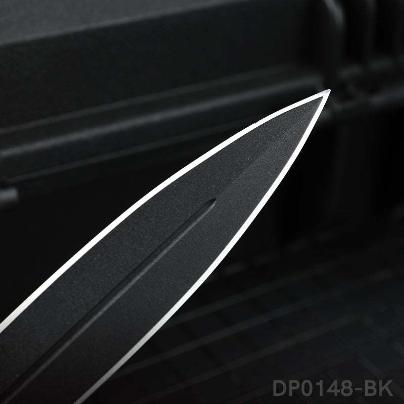 Fixed Blade Knife with 4.7in Dual Edge Blade and PP Handle for Outdoor Activities
