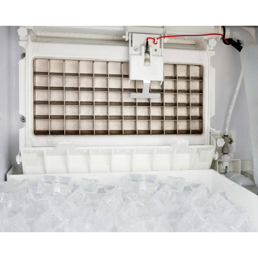 Summit 21 Wide 27 Lbs. Built-In Commercial Ice Maker with 100 Lbs. Daily Ice Production and Water Purification Filter