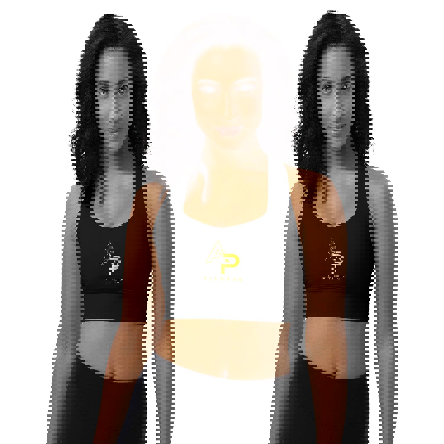 AP Fitness Sports Bra - High Support Workout Top