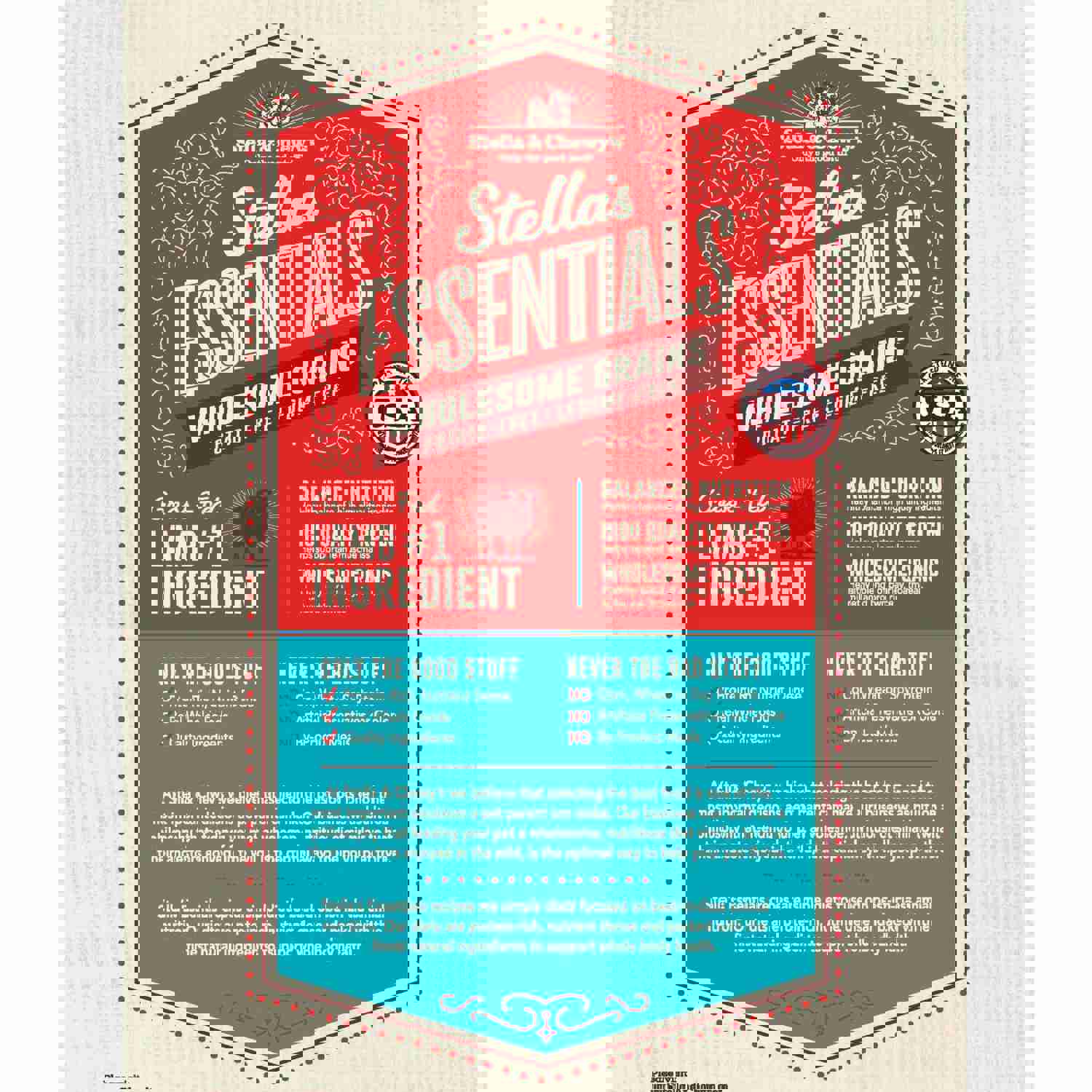 Stella's Essentials - Grass-Fed Lamb Recipe with Ancient Grains, Dry Dog Food