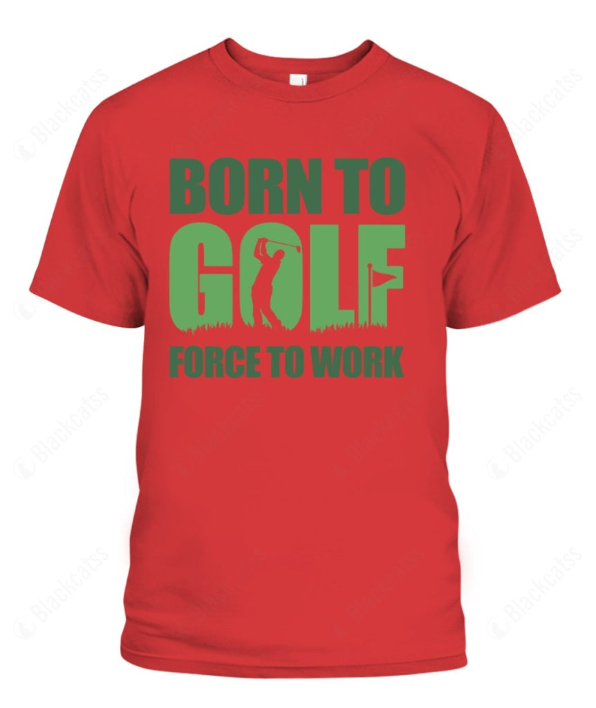 Born To Golf Graphic 04 Unisex Cotton T-Shirt