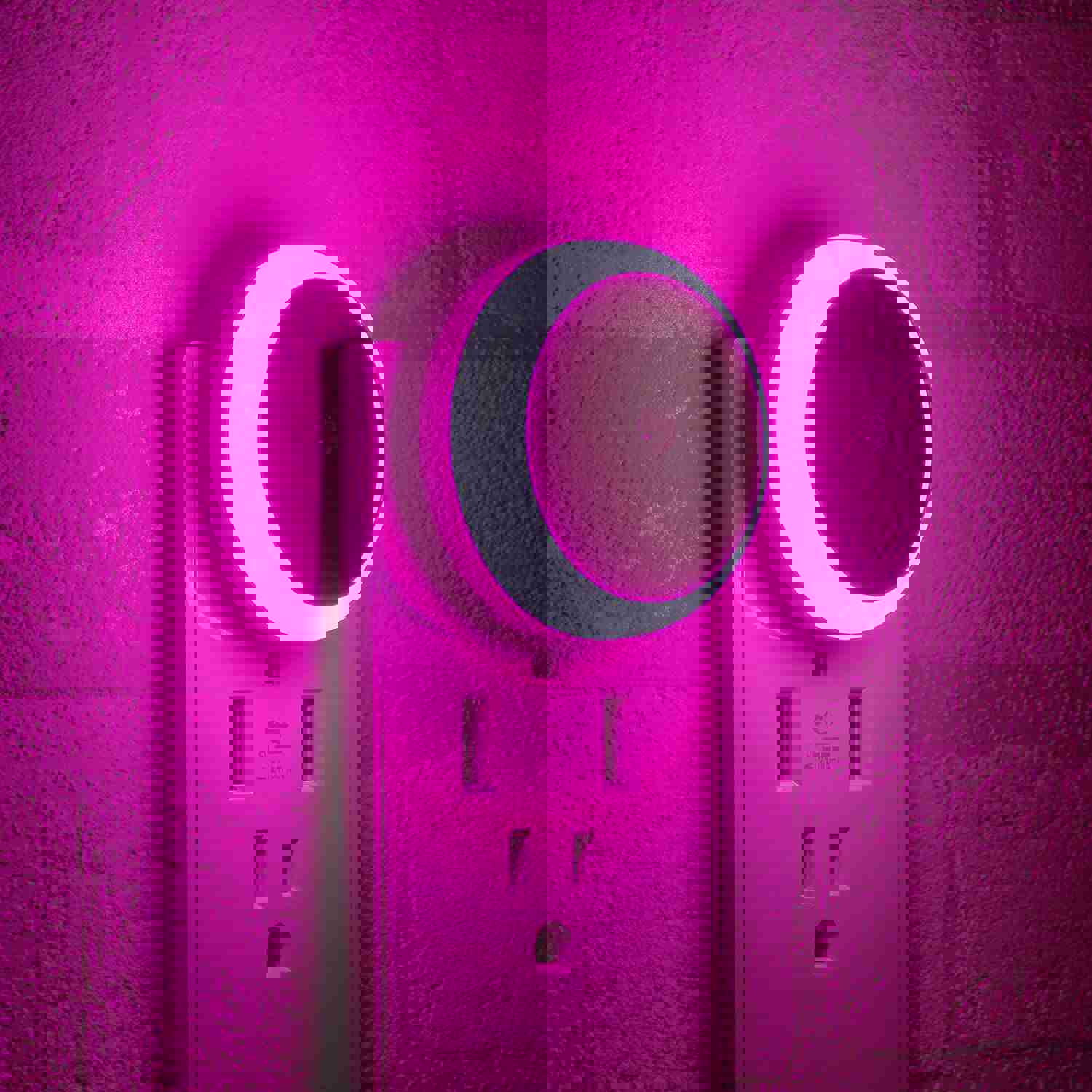 SerieCozy Pink LED Night Light with Dusk to Dawn Sensor - 2 Pack