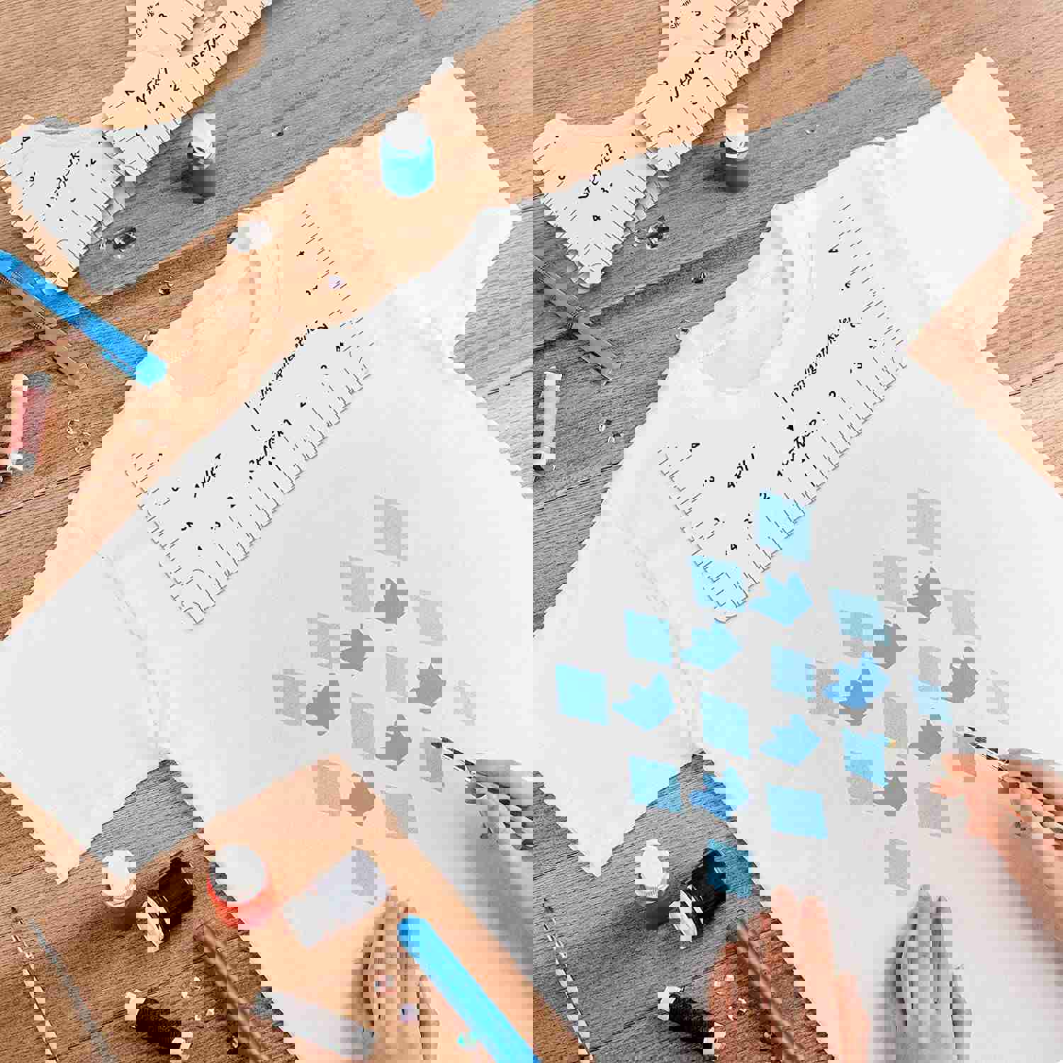 4 Pack T-Shirt Alignment Ruler for Sublimation and Heat Press