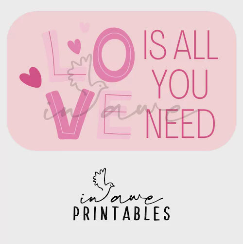 Cute DIY Valentines Crafts Digital Kit - Instant Download for Charming Favors