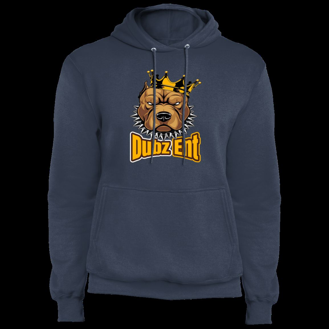 s_kk DUBZ ENT HOODIE - Soft Cotton/Poly Fleece with Front Pouch Pocket